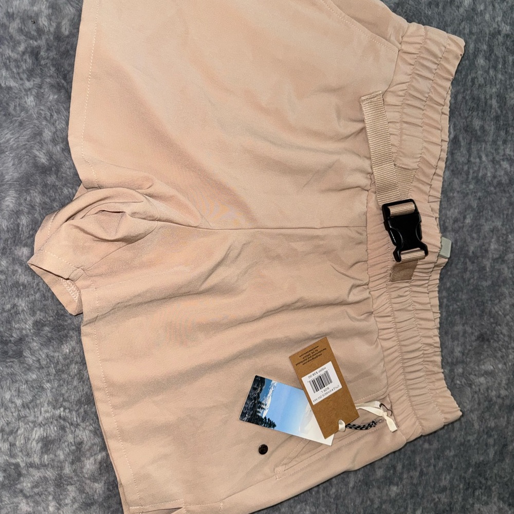 BearPaw Women's Beige Cargo Shorts